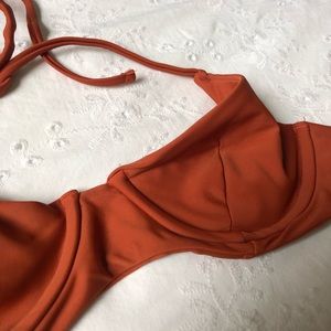 ✨LIKE NEW✨ Zaful Burnt Orange Cheeky Bikini